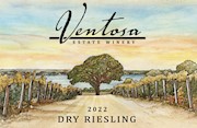 Bottle of 2022 Dry Riesling from Ventosa Vineyards – Finger Lakes white wine THUMBNAIL