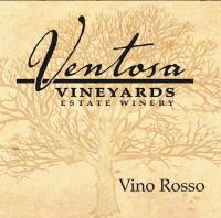 Bottle of Vino Rosso light red table wine from Ventosa Vineyards – Finger Lakes, NY MAIN