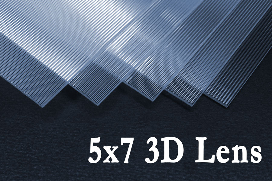 5x7 3D (12.7x17.8 cm) Lens