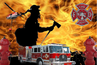 Fire Fighter 3D Background and Foreground MAIN