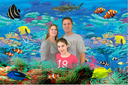 Fish 3D Background and Foreground THUMBNAIL