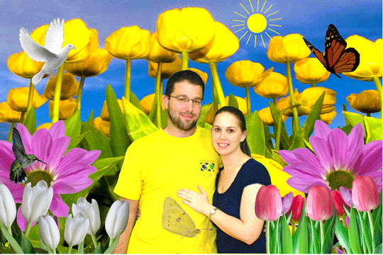 Flowers2 3D Background and Foreground THUMBNAIL