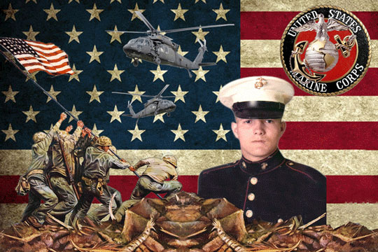 Marines1 3D Background and Foreground THUMBNAIL