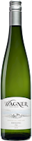 Bottle of Dry Riesling with our vinifera wine label featuring our distinctive Octagon shaped winery. THUMBNAIL