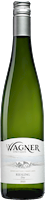 Bottle of Dry Riesling with our vinifera wine label featuring our distinctive Octagon shaped winery. MAIN