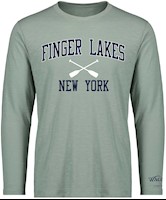 Gray Finger Lakes Hoodie Sweatshirt THUMBNAIL