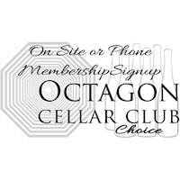 Octagon Cellar Club Choice logo - OCC text with an octagon label behind the text THUMBNAIL