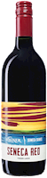 Bottle of Seneca Red wine with our Seneca Series label inspired by the sunsets on Seneca Lake MAIN