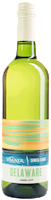A bottle of our native white varietal, Delaware with our Seneca Series label inspired by the sunsets on Seneca Lake MAIN
