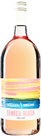 Magnum size bottle of Seneca Blush wine with our Seneca Series label inspired by the sunsets on Seneca Lake MAIN