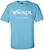 Wagner Vineyards Classic Short Sleeve T-Shirt in light blue SWATCH