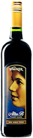 A bottle of Alta B Red. A sweeter red wine with a label featuring the winery founder's mother, Alta B. MAIN