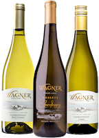 One bottle each of Chardonnay Reserve, Chardonnay Unoaked, and Chardonnay Barrel Fermented MAIN
