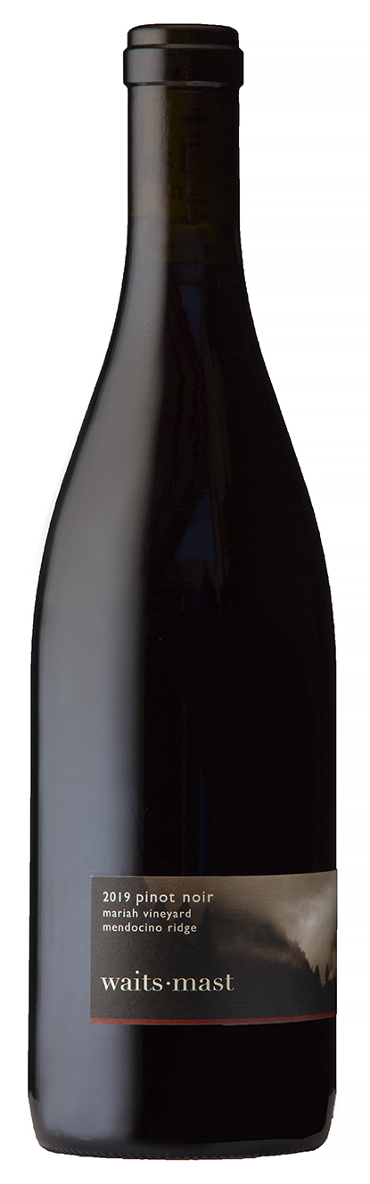 2019 Waits-Mast Pinot Noir, Mariah Vineyard, Mendocino Ridge LARGE