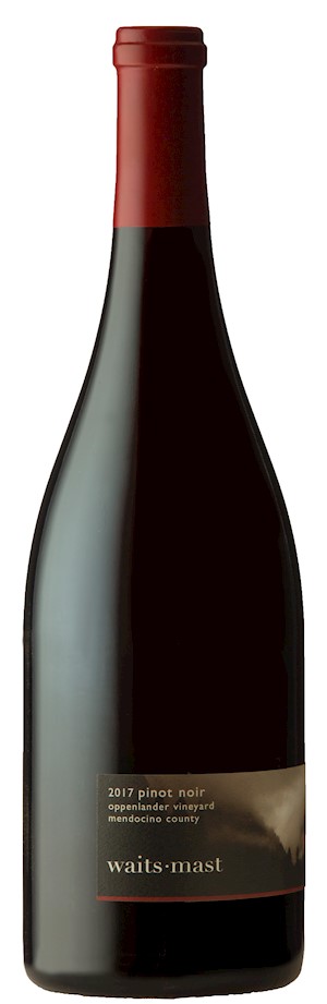 2017 Waits-Mast Pinot Noir, Oppenlander Vineyard, Mendocino County LARGE