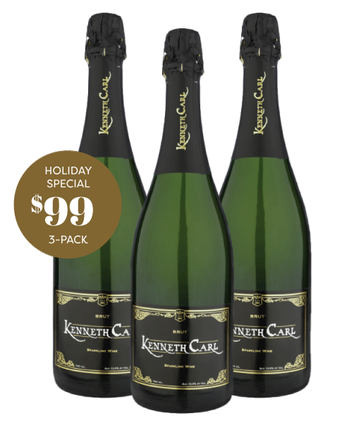 Kenneth Carl Sparkling Brut 3-Pack MAIN