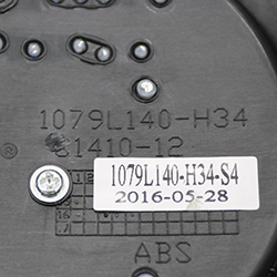 KMC XD SERIES 1079L140SGB-H34BC CENTER CAP SWATCH