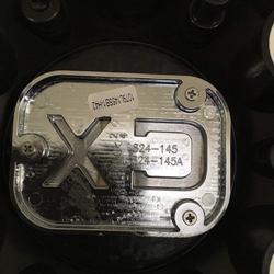 KMC XD SERIES 1079L145SB1-H42 CENTER CAP SWATCH