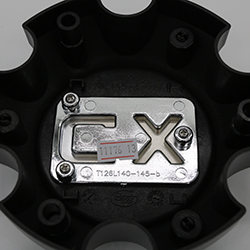 KMC XD SERIES 1079L145SG1-H42 CENTER CAP SWATCH