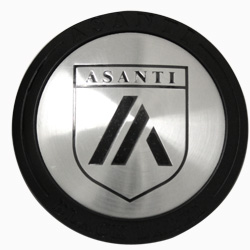 ASANTI BLACK LABEL REPLACEMENT CENTER CAP - SATIN BLACK 128K81SB-H9 MAIN