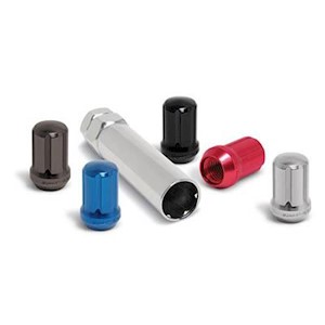 Aluminum Lug Nut 12x1.5 Black-Single MAIN