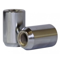 8 POINT TUNER SOCKET LUG 14x1.5 - CHROME OR BLACK MAIN