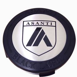 ASANTI BLACK LABEL REPLACEMENT CENTER CAP - BLACK ABLCAP-BK THUMBNAIL