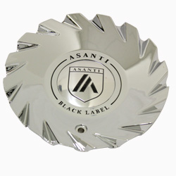 ASANTI BLACK LABEL ABL-18 ONLY REPLACEMENT CENTER CAP - CHROME ABL18CAP-CH THUMBNAIL