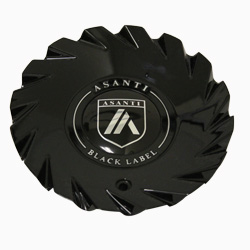 ASANTI BLACK LABEL ABL-18 ONLY REPLACEMENT CENTER CAP - GLOSS BLACK ABL18CAP-GB THUMBNAIL