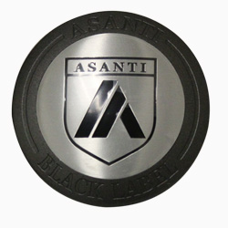 ASANTI BLACK LABEL REPLACEMENT CENTER CAP - MATTE GRAPHITE ABLCAP-MG MAIN