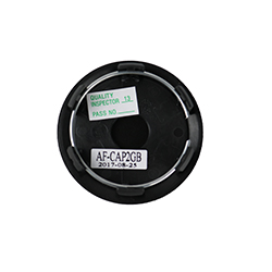 ASANTI CENTER CAP AF-CAP2GB GLOSS BLACK (NEW LOGO) SWATCH