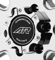 AMERICAN RACING AR708 REPLACEMENT CENTER CAP SWATCH