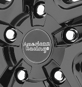 AMERICAN RACING AR907 & AR908  REPLACEMENT CENTER CAP SWATCH