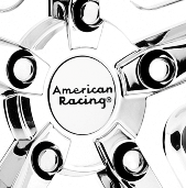 AMERICAN RACING AR907 & AR908  REPLACEMENT CENTER CAP SWATCH