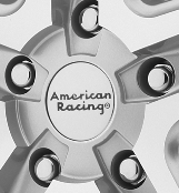 AMERICAN RACING AR907 & AR908  REPLACEMENT CENTER CAP SWATCH