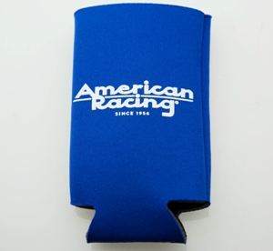 AMERICAN RACING CAN KOOZIE BLUE MAIN