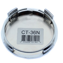 ASANTI BLACK LABEL REPLACEMENT CENTER CAP CHROME - CT-36N (OLD LOGO) SWATCH