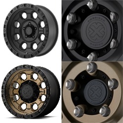 ATX SERIES AX201SATIN  BLACK  CENTER CAP REPLACEMENT THUMBNAIL