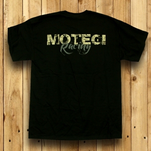 MOTEGI RACING " STAMPED" TSHIRT - BLACK SWATCH