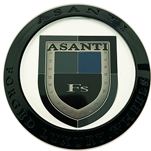 ASANTI CENTER CAP C-100B BLACK BEZEL (OLD LOGO) THUMBNAIL