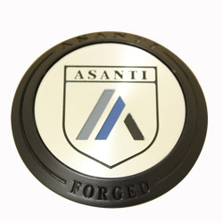 ASANTI FORGED FLOATER CENTER CAP - GLOSS BLACK C-100FFABN THUMBNAIL