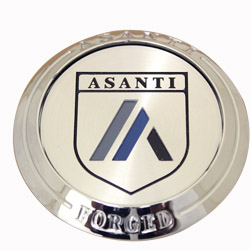 ASANTI FORGED STANDARD FLOATER CENTER CAP - CHROME C-100FFACN SWATCH
