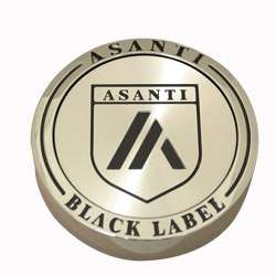 ASANTI BLACK LABEL FLOATER CENTER CAP FOR "SUV'S" - CHROME C-100FSUVCN MAIN