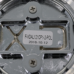 KMC XD SERIES F-XDAL121CP1-2-POL CENTER INNER PIECE ONLY SWATCH