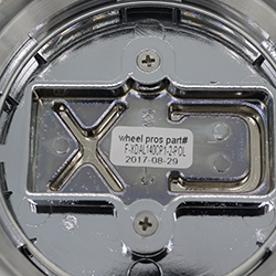 KMC XD SERIES F-XDAL121CP1-2-POL CENTER INNER PIECE ONLY SWATCH