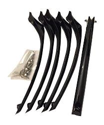 HELO HE866 & HE891 INSERTS (CHROME OR BLACK)  6pc. KIT SWATCH