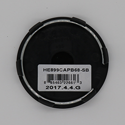 HELO HE899 REPLACEMENT CENTER CAP - SATIN BLACK SWATCH