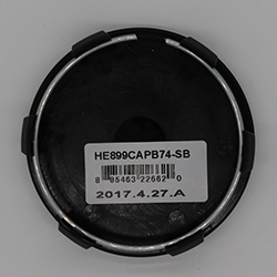 HELO HE899 REPLACEMENT CENTER CAP - SATIN BLACK SWATCH