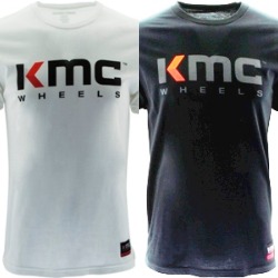 KMC BRAND "BILLBOARD" TSHIRT - WHITE OR BLACK THUMBNAIL