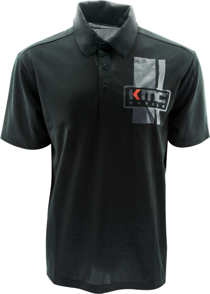 KMC WHEELS LOGO APPAREL POLO SHIRT